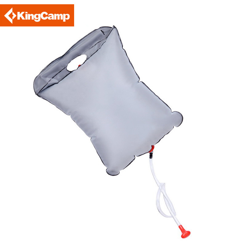 KingCamp太阳能淋浴袋户外淋浴器热水袋便携沐浴袋洗澡袋露营20L