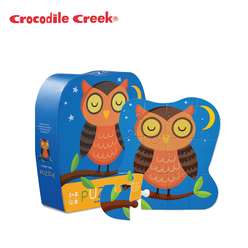 益智玩具美国鳄鱼谷Crocodile Creek儿童礼盒宝宝拼图新年礼物