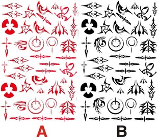 包邮fate stay night纹身贴fate zero令咒缔结契约卫宫切嗣 116