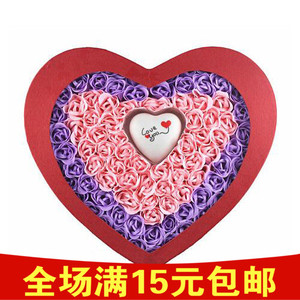 香皂花心形100图片