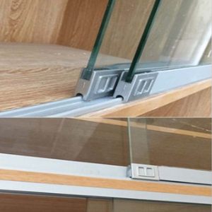 5--8mm玻璃三件套移门 span class=h>轨道 /span> span class=h>书柜 