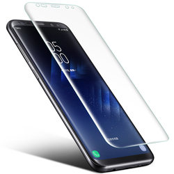 三星s8钢化膜全屏曲面S8+手机前后玻璃原装s