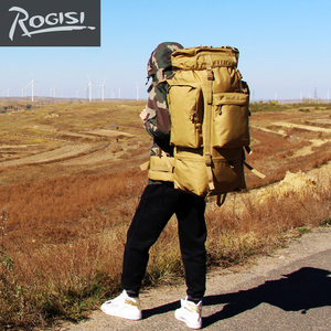 战术双肩包男07军包大容量特种兵背囊迷彩登