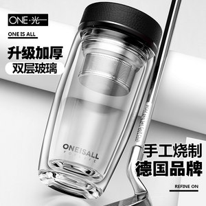 【男士水杯保温杯玻璃防摔高档图片】男士水杯