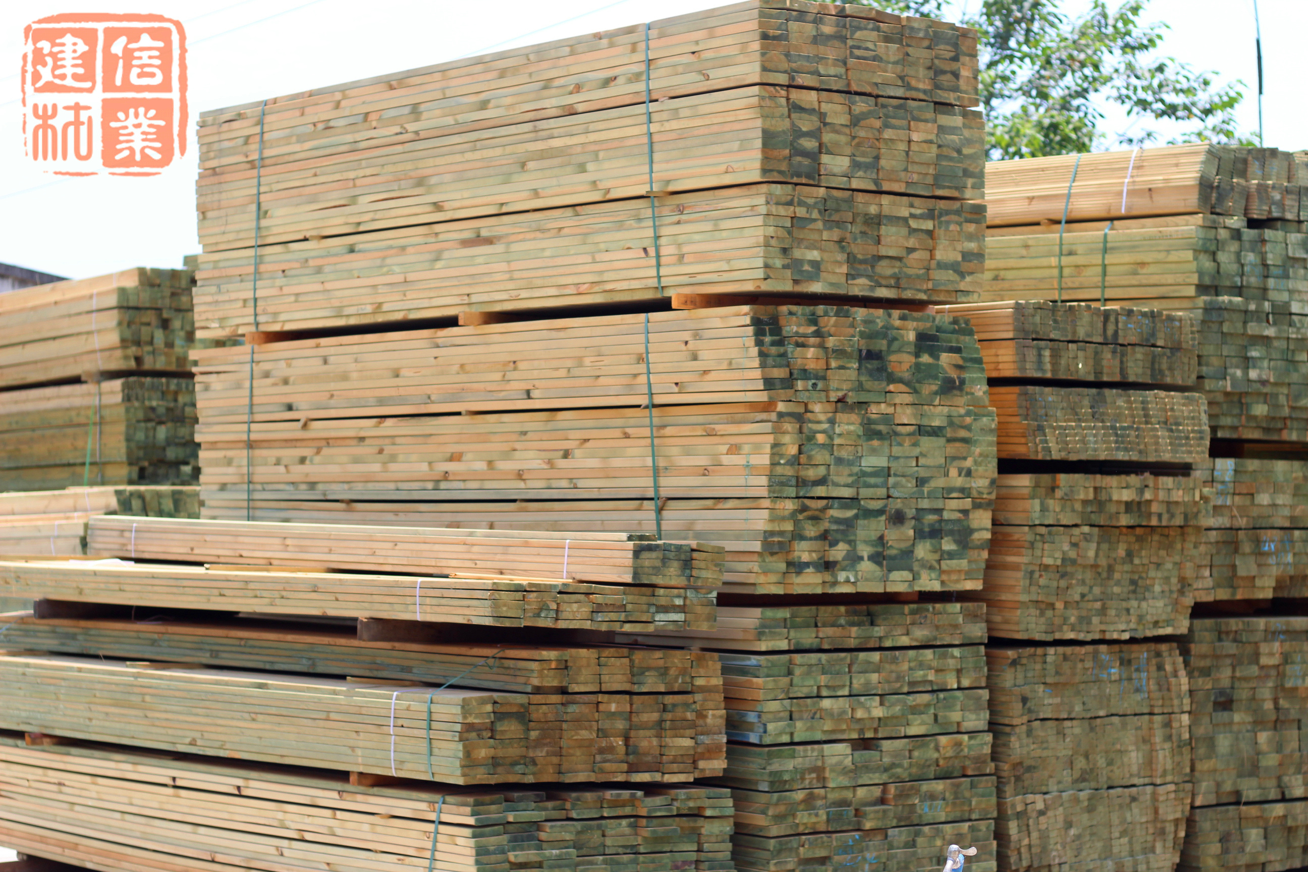 防腐木板室内装饰家用板材户外庭院小木屋木地板庭院葡萄架凉亭