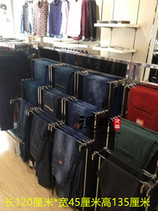 裤子展示架服装店图片