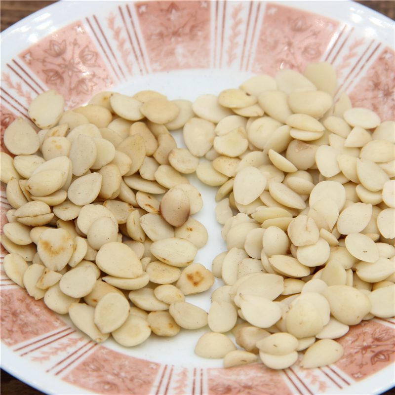 杏仁中药材500克包邮 河北炒苦杏仁 炒杏仁 杏仁生杏仁同价