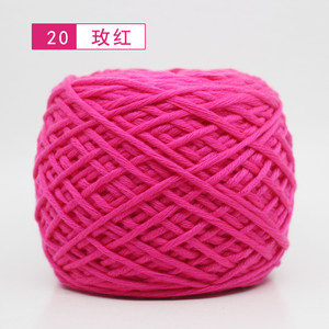 打围巾的毛线男士女士韩版编织线手编情人棉织