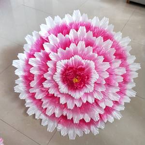 幼儿园儿童舞蹈道具牡丹花手拿花伞跳舞舞台表演花伞运动会道具