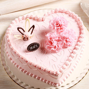 class=h>绿姿 /span> span class=h>蛋糕 /span> 情人节 粉色爱心奶油