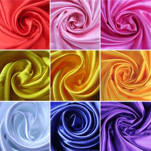 silk white color carton packing box fabric satin cloth costu