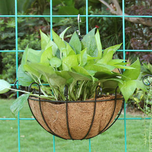 椰棕花盆垫图片