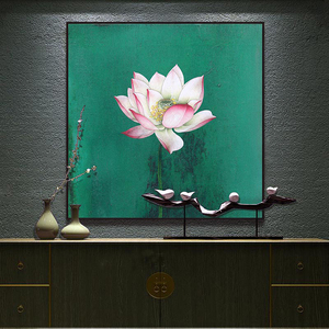 class=h>客厅 /span>玄关禅意工笔国画中国风艺术画