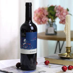 入门佳选 好喝不贵 智利名庄进口dona javiera佳美娜干红葡萄酒