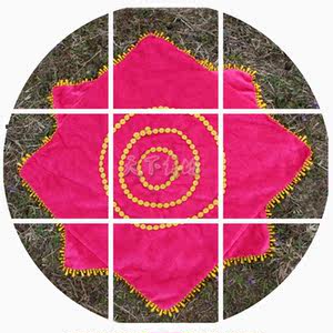 手绢花舞蹈手绢儿童成人加厚东北二人转手绢秧