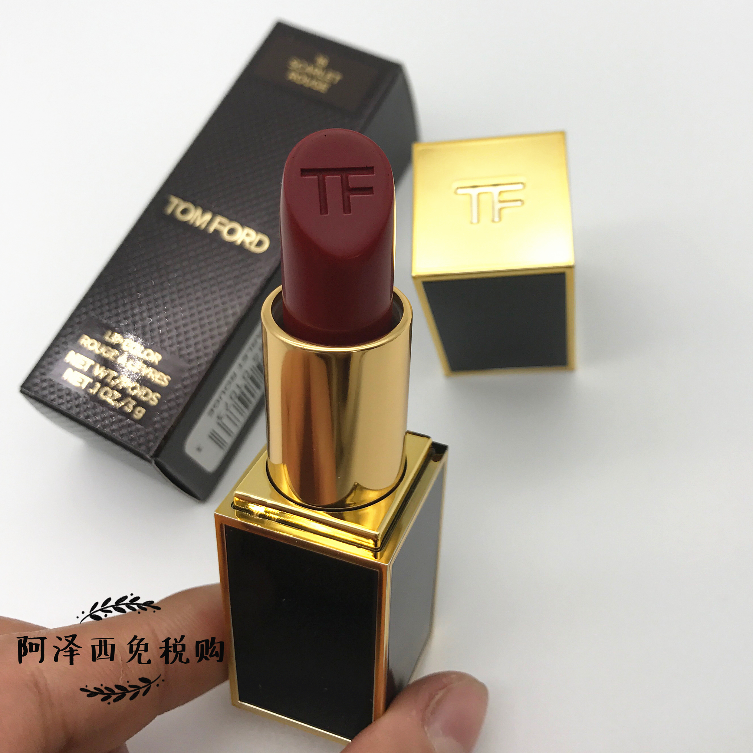 tom ford口红汤姆福特tf黑管16 15 09 10 09哑光8 白管07 05 80号