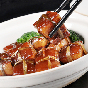 酒店饭店宫廷稻香肉 猪五花红烧肉 速冻 span class=h>半成品 /span>