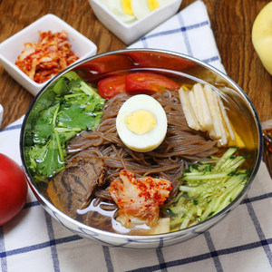 食達人 3袋x380克蕎麥冷麵朝鮮族廠家正宗東北延吉冷麵冷麵濃縮湯