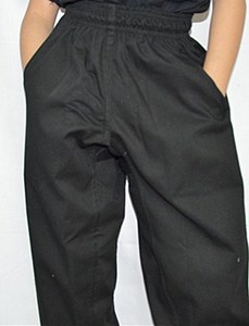 带裤兜 跆拳道裤子 单裤 黑色道裤跆拳道服训练裤 休闲裤 有口袋