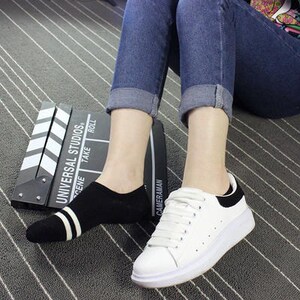 隐形防臭脚底冬天 span class=h>棉袜 /span>时尚短袜子黑色加厚秋冬 