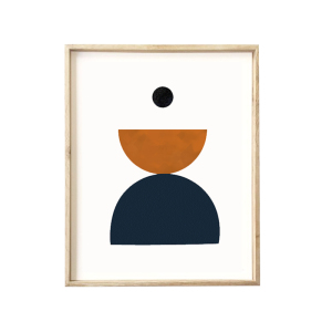 daisyhome自制北欧极简ins自然风几何装饰画简约现代 span class=h>画