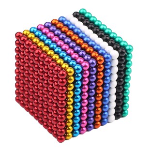 圆形吸铁石玩具5mm巴克球磁力球1000颗 磁力魔方块磁铁百克球益智