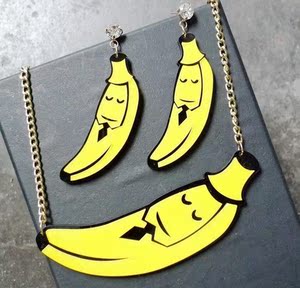 夸张项链女长款夜店个性图片