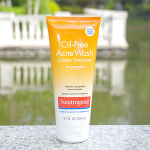neutrogena span class=h>露得清 /span>水杨酸无油祛痘洗面奶洁面乳