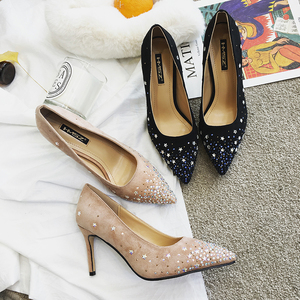 星星高跟鞋细跟图片