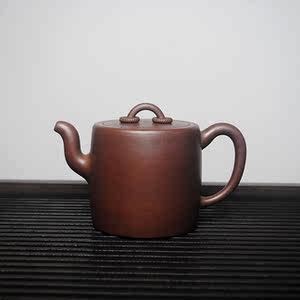 class=h>紫砂壶 /span> 原矿底槽青纯手工双圈壶 蒋旭初 有证保真