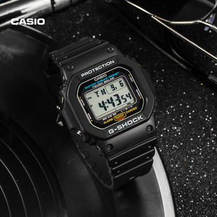 casio卡西欧旗舰店官网g-5600e运动防水男士手表男表shock正品
