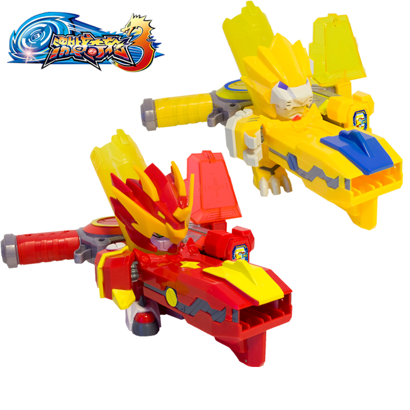 激战奇轮3玩具烈焰狮王战士套装神兽爆炫轮战轮标靶机战正版合体