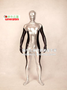 全包乳胶衣 乳胶紧身连体衣 男士乳胶衣 光泽弹力紧身衣