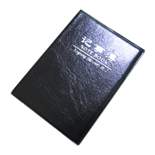 小记事本 口袋本子 便携笔记本 黑皮小本子 随身记事簿 电话簿册