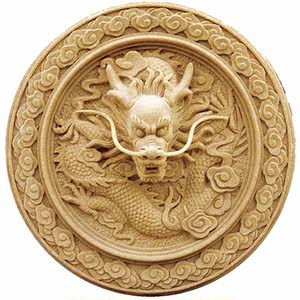 龙浮雕装饰图片