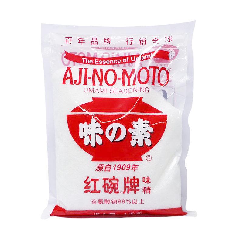 【官方授权】味之素 ajinomoto红碗牌味精粗精1kg 99% 2包包邮
