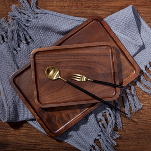 胡桃木托托盘食品美食摄影摆拍拍摄拍照 span class=h>道具 /span>