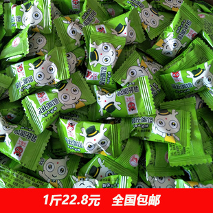 小龙人奶糖薄荷味清凉童年怀旧零食正宗小龙人糖果500g结婚喜糖