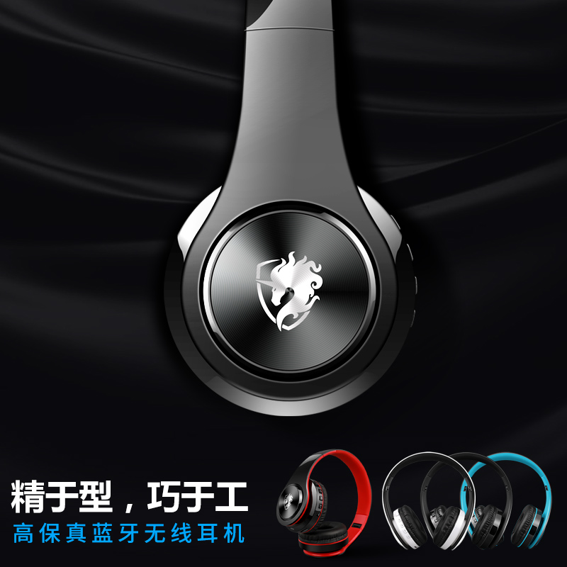 Happy Tong L6 Pakai Jenis Bluetooth Headphone Kesetiaan Yang Tinggi Komputer Seluler Telepon Dalam Penggunaan Umum untuk Pasang nirkabel Permainan Telinga Kartu Gandum 4.1-Internasional
