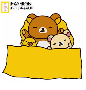 轻松熊贴纸防水专场