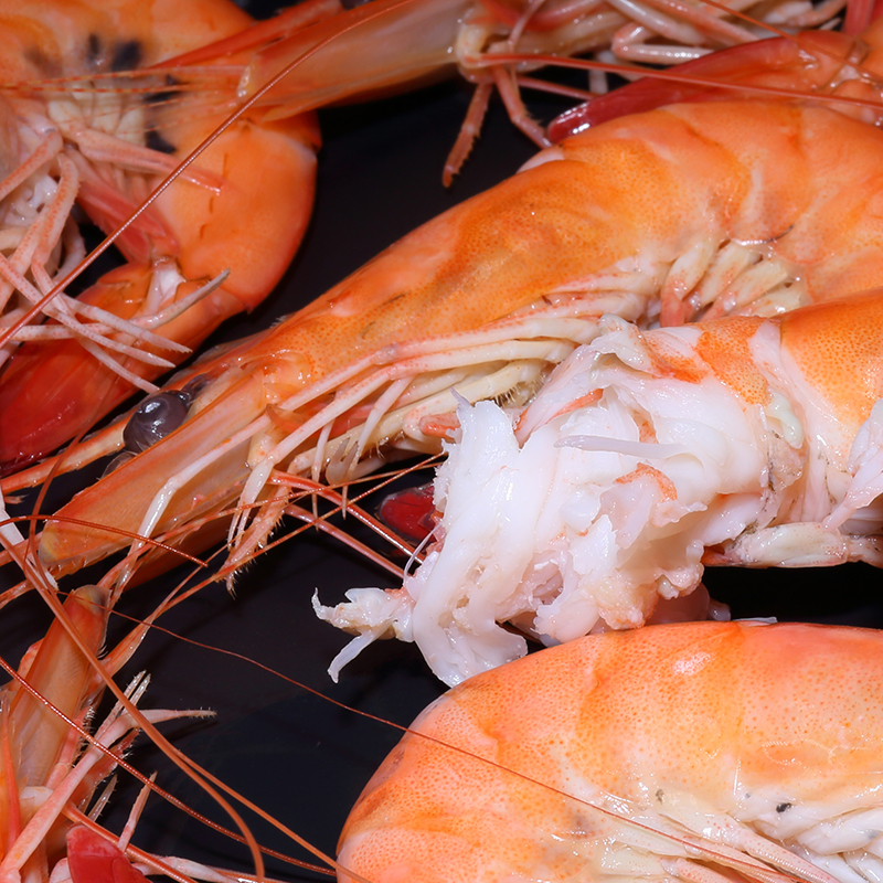 丹东黄海熟冻大对虾原汁冰鲜大海虾开袋即食肉质紧实鲜甜个头大