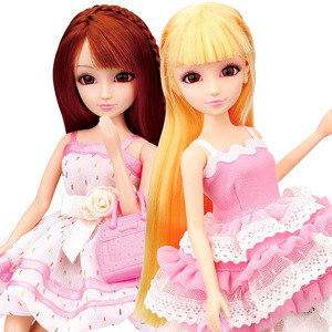 乐吉儿新品仿真洋娃娃公主套装衣服礼盒儿童礼物过家家玩具 ￥ 49.