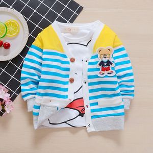 宝宝外套女0一1岁婴儿卡通长袖上衣春秋小童