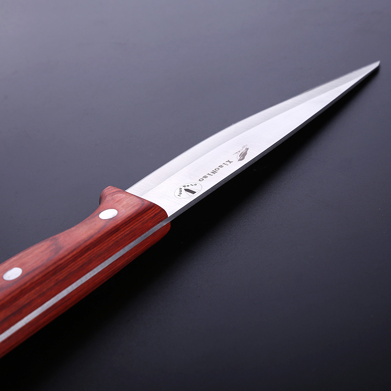 德国进口钢材剔骨刀厨房用刀卖肉刀分切熟食刀具饭卖肉专用刀免磨