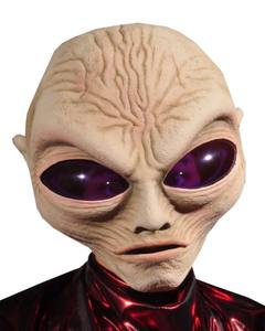 美国代购 cosplay面具 大眼睛成人外星人火星人 乳胶面具