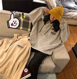 卫衣长袖袖女宽松韩版学生图片