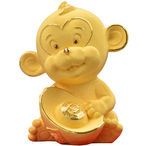 class=h>物 /span>绒沙金猴子 span class=h>招财 /span> span class=