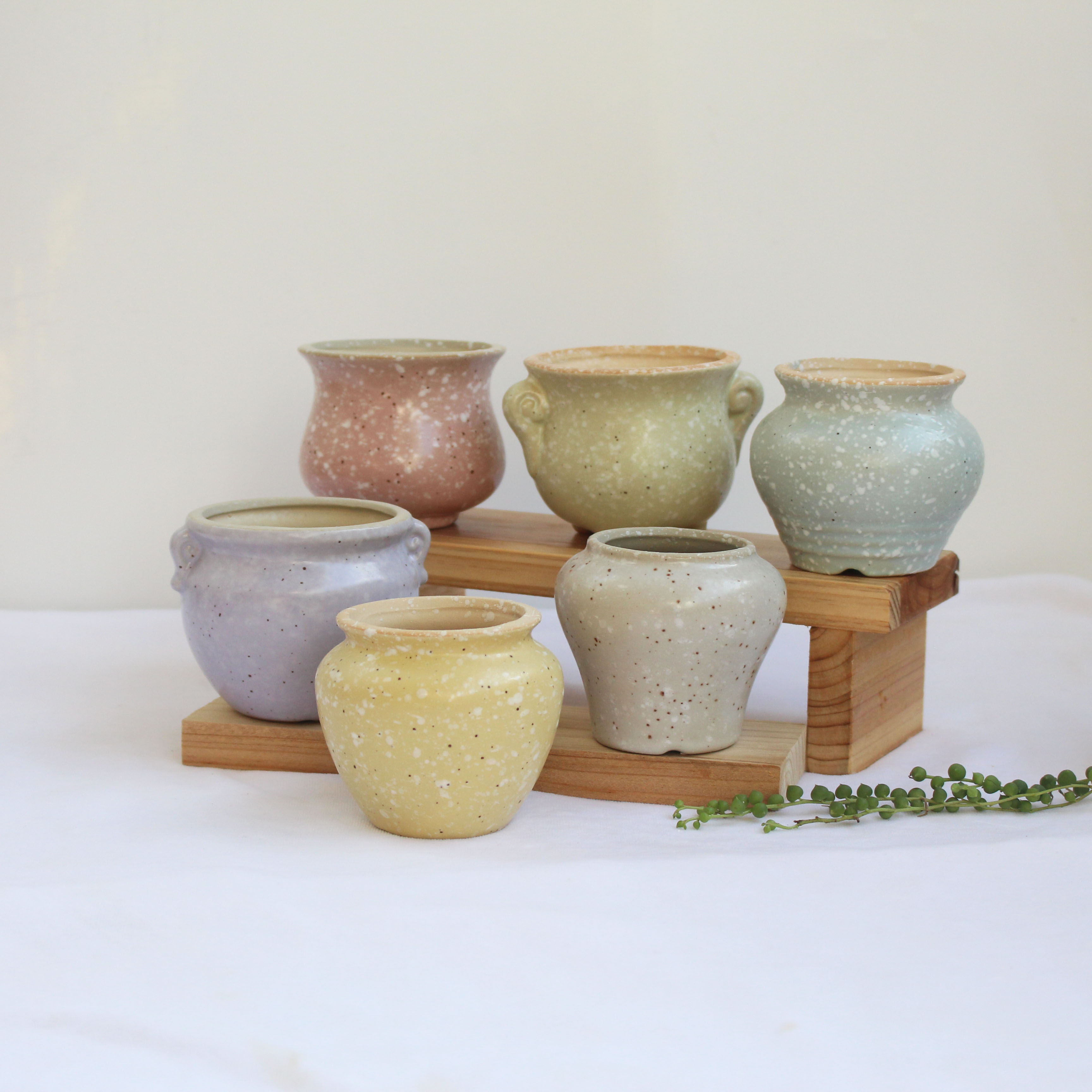 包邮简约多肉植物花盆窑变透气小老桩盆简约创意绿植素烧盆