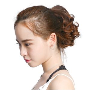 假发女马尾辫长直发抓夹式中长发挑染假发马尾