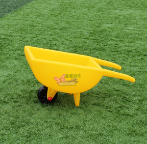 幼儿园独轮翻斗车儿童独轮手推车室内外游戏车儿童独轮车玩具直销￥ 